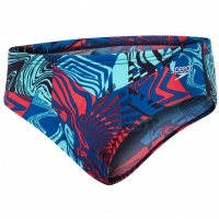 Speedo Astro Ignite Allover 6,5 brief junior blue/red