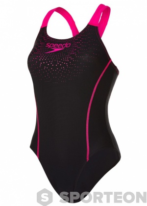 Speedo Gala Logo Medalist Black/Pink