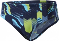 Бански за момчета Speedo Alphablast Allover 6.5cm Brief Boy Navy/Turquoise/Apple Green Бански за момчета Speedo Alphablast Allover 6.5cm Brief Boy Navy/Turquoise/Apple Green