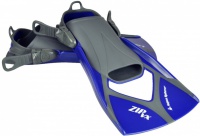Плавници за плуване Aqua Sphere Zip Fin VX Blue/Grey Плавници за плуване Aqua Sphere Zip Fin VX Blue/Grey