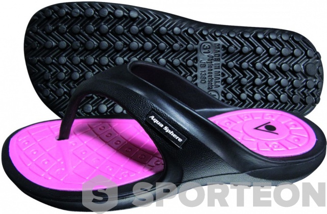 Детски джапанки Aqua Sphere Tyre Junior Black/Pink