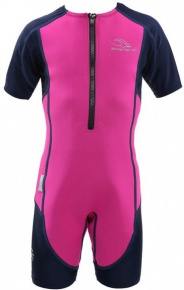 Детски неопренов костюм Aqua Sphere Stingray HP Kids Pink/Navy Детски неопренов костюм Aqua Sphere Stingray HP Kids Pink/Navy
