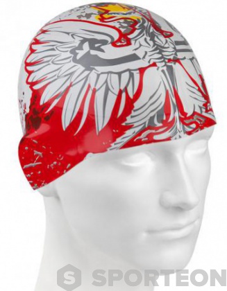 Плувна шапка Mad Wave Poland Swim Cap