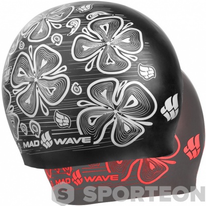 Плувна шапка Mad Wave Reverse Flora Swim Cap