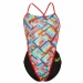 Дамски бански Michael Phelps Subway Open Back Multicolor/Black