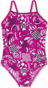 Speedo Tidal Idol Essential Frill one piece kid