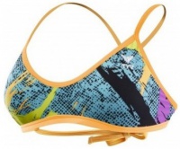 Горна част на бански костюм Tyr Paseo Crosscut Tieback Top Turquoise Горна част на бански костюм Tyr Paseo Crosscut Tieback Top Turquoise