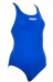 Тренировъчни бански за момичета Arena Solid Swim Pro junior blue