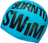 Плувна шапка BornToSwim Seamless Reflective Swimming Cap