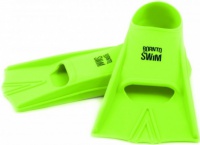 Плавници за плуване BornToSwim Junior Short Fins Green