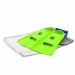 Плавници за плуване BornToSwim Junior Short Fins Green