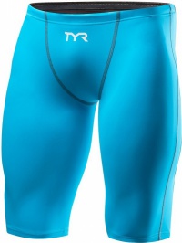 Мъжки състезателни бански Tyr Thresher Jammer Blue/Grey
