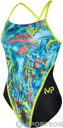 Дамски бански Michael Phelps Oasis Racing Back Multicolor/Black