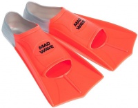 Плавници за плуване Mad Wave Short Training Fins Orange