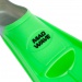 Плавници за плуване Mad Wave Short Training Fins Green