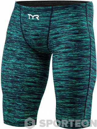 Мъжки състезателни бански Tyr Thresher Baja Male Short Green