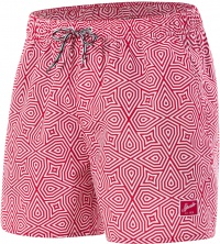 Speedo Vintage Printed 14 Watershort Retro Red/White