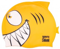 Детска плувна шапка BornToSwim Shark Junior Swim Cap Детска плувна шапка BornToSwim Shark Junior Swim Cap