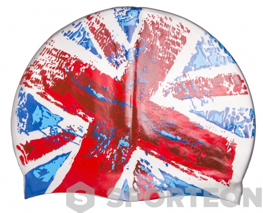 Плувна шапка Mad Wave United Kingdom Swim Cap