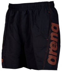 Мъжки плувни шорти Arena Fundamentals Arena Logo Boxer Asphalt/Soft Orange Мъжки плувни шорти Arena Fundamentals Arena Logo Boxer Asphalt/Soft Orange