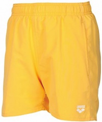 Плувни шорти за момчета Arena Fundamentals Boxer Junior Yellow/White