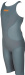 Състезателни бански за момичета Arena Powerskin R-Evo One FBSLOB Junior Grey/Bright Orange