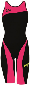 Състезателни бански за жени Michael Phelps XPRESSO Lady Black/Pink