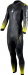 Мъжки неопренов плувен костюм Aqua Sphere Racer 2.0 Men Black/Yellow