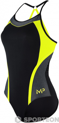 Дамски бански Michael Phelps Kuta Black/Bright Yellow