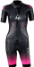 Дамски неопренов костюм за суимрън Aqua Sphere Aquaskin Swim-Run Limitless Shorty Women Black/Pink