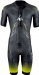 Мъжки неопренов костюм за суимрън Aqua Sphere Aquaskin Swim-Run Limitless Shorty Men Black/Yellow