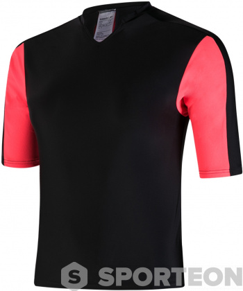 Горна част на бански костюм Speedo Hydractive Rash Top Black/Psycho Red/Oxid Grey