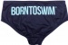 Мъжки бански BornToSwim Sharks Brief Black