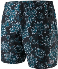 Speedo Vintage Paradise 16 Watershort Black/Peacock/USA Charcoal Speedo Vintage Paradise 16 Watershort Black/Peacock/USA Charcoal