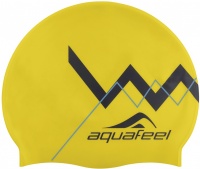 Плувна шапка Aquafeel Zig Zag Silicone Cap