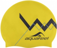 Плувна шапка Aquafeel Zig Zag Silicone Cap