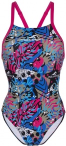 Дамски бански Aquafeel Abstract Jungle Motionback Multi