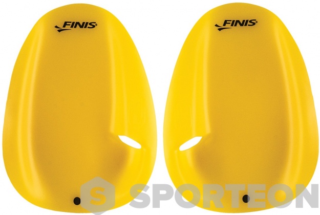 Педълси за плуване Finis Agility Paddle Floating Yellow