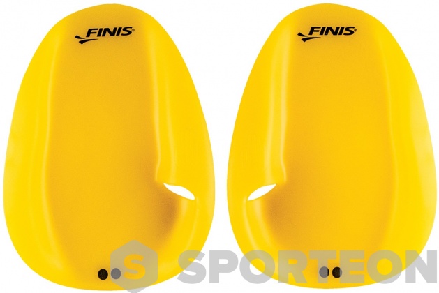 Педълси за плуване Finis Agility Paddle Floating Yellow