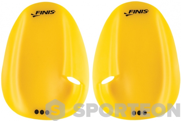 Педълси за плуване Finis Agility Paddle Floating Yellow