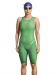 Дамски състезателни бански Aquafeel Neck To Knee Oxygen Racing Green