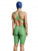Дамски състезателни бански Aquafeel Neck To Knee Oxygen Racing Green