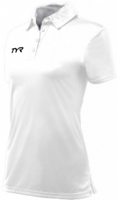 Поло тениска Tyr Alliance Coaches Polo Female White Поло тениска Tyr Alliance Coaches Polo Female White