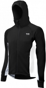 Суитшърт Tyr Male Victory Warm-Up Jacket Black/White