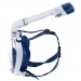 Маска за гмуркане с шнорхел Aqualung Smartsnorkel Mask Blue/White