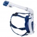 Маска за гмуркане с шнорхел Aqualung Smartsnorkel Mask Blue/White