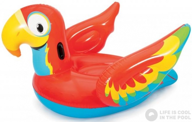 Надуваем дюшек Inflatable Peppy Parrot