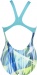 Дамски бански Arena Shading Prism Swim Pro Back One Piece LB Mint/Multi