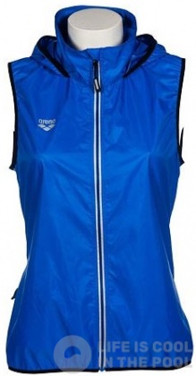 Дамска плувна жилетка Arena W Gilet Neon Blue/Black