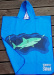 Пончо BornToSwim Shark Poncho Junior Blue